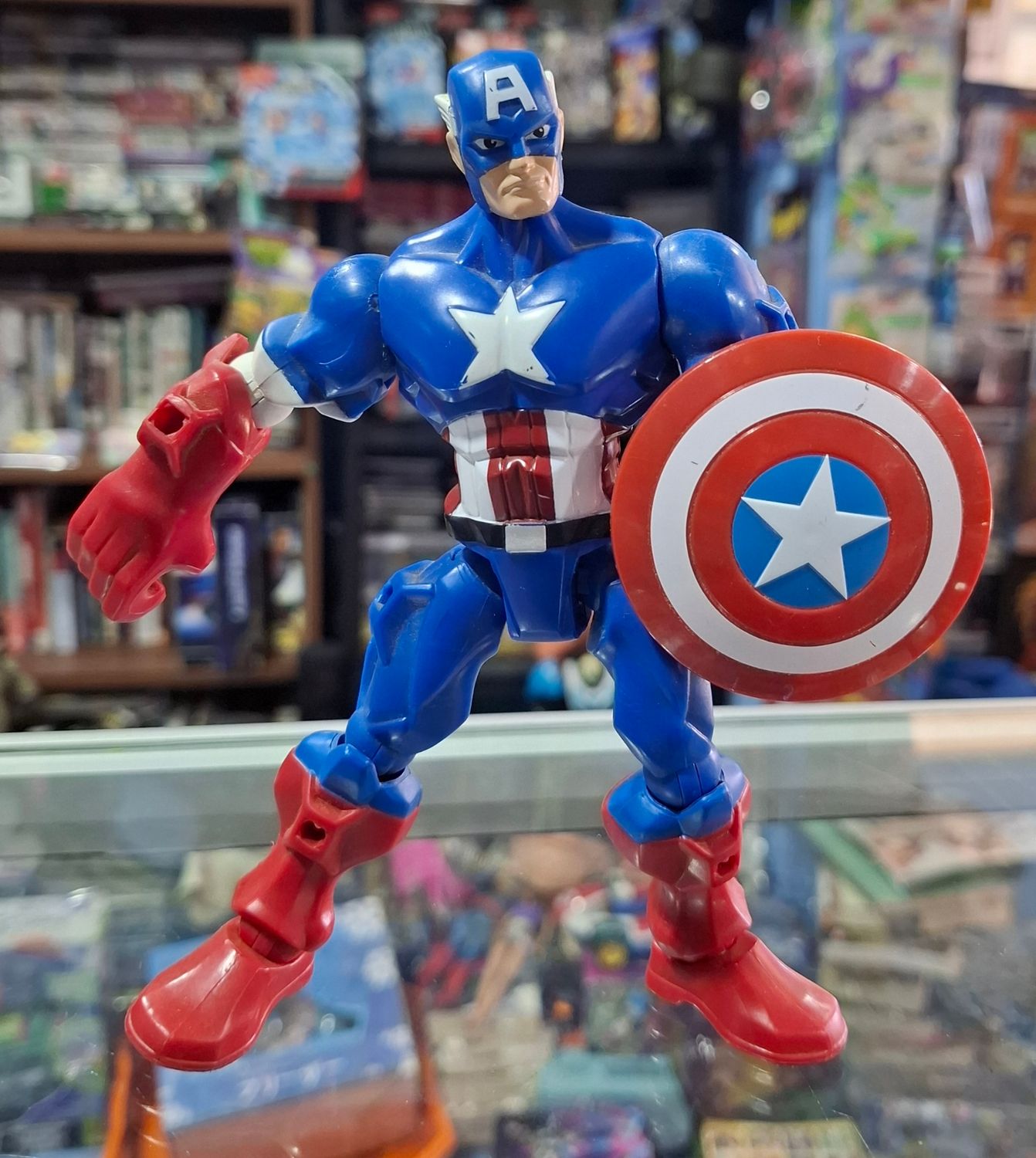SH4 Capitan America Figura Marvel Hasbro 2013