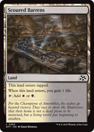 Scoured Barrens - 0263 Aetherdrift Singles