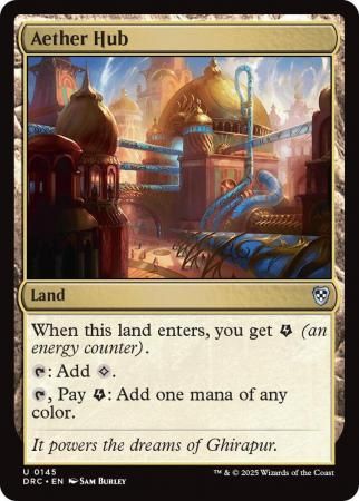 Aether Hub - 0145 Aetherdrift Commander Singles