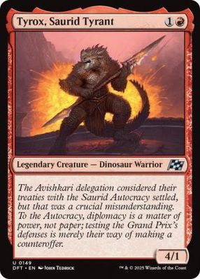 Tyrox, Saurid Tyrant - 0149 Aetherdrift Singles