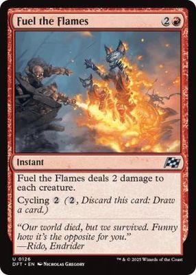 Fuel the Flames - 0126 Aetherdrift Singles