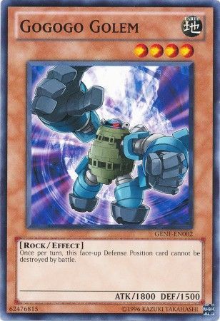 Gogogo Golem - GENF-EN002 - Common Unlimited Generation Force Unlimited Singles