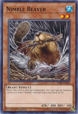 Nimble Beaver - CIBR-EN040 - Common 1st Edition Circuit Break 1st Edition Singles