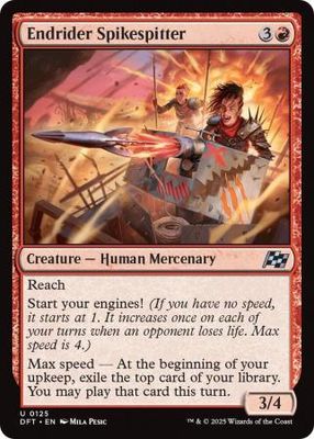 Endrider Spikespitter - 0125 Aetherdrift Singles