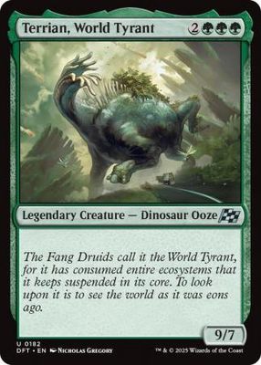 Terrian, World Tyrant - 0182 Aetherdrift Singles