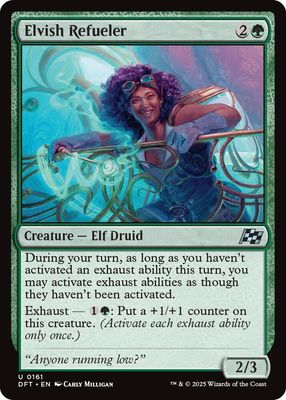 Elvish Refueler - Aetherdrift (DFT) Aetherdrift