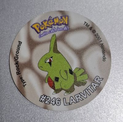 SH Larvitar Tazo Lays Pokemon Tazo 246