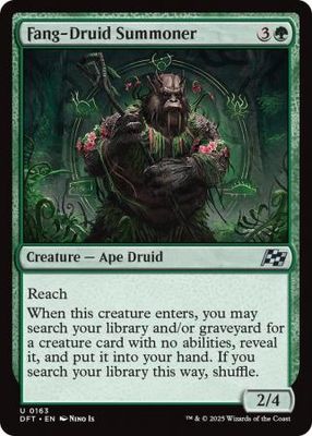 Fang-Druid Summoner - 0163 Aetherdrift Singles