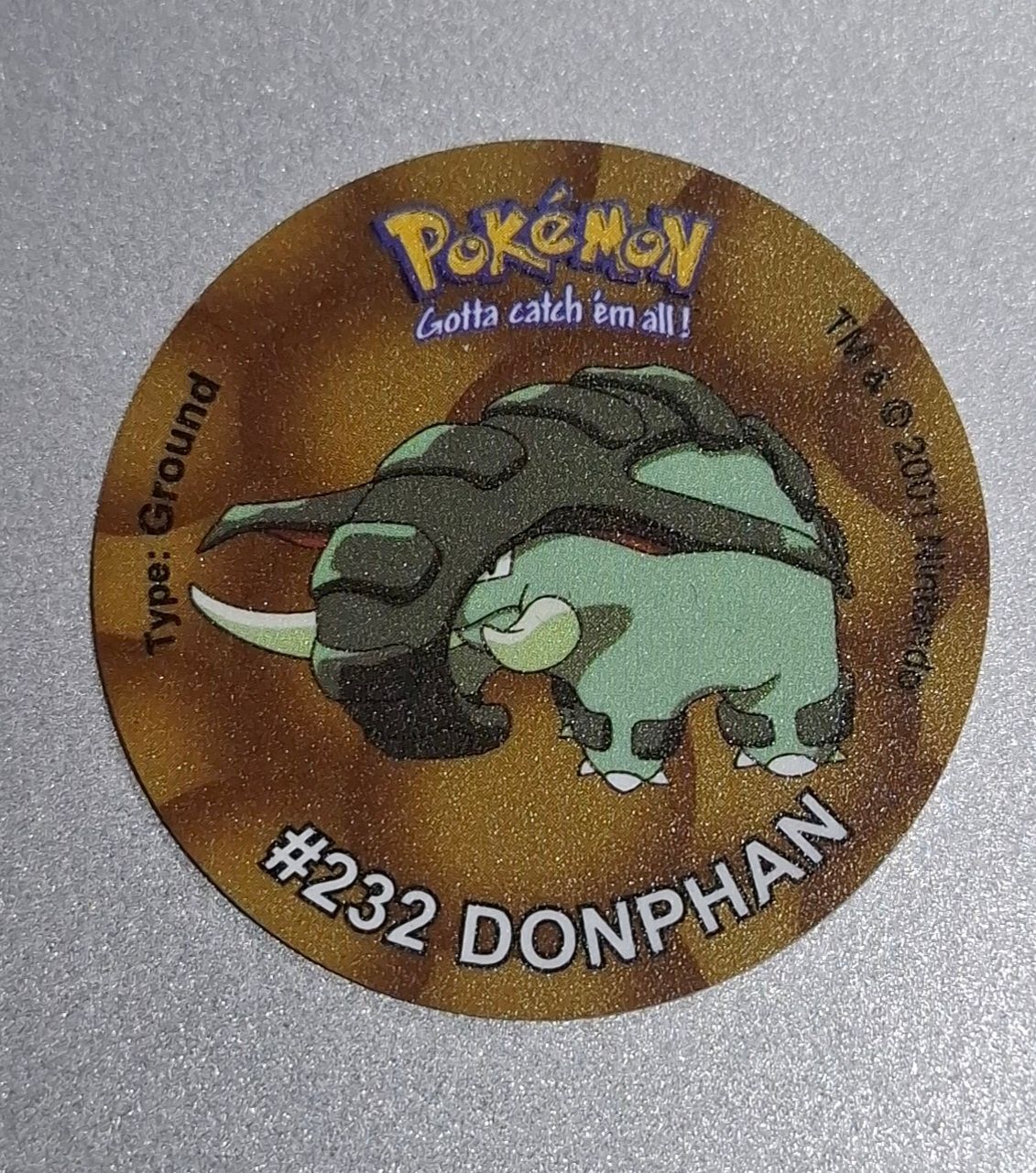 SH Donphan Tazo Lays Pokemon Tazo 232