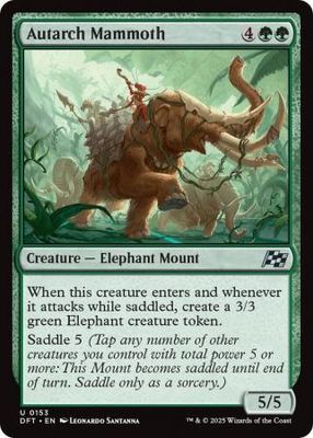 Autarch Mammoth - 0153 Aetherdrift Singles