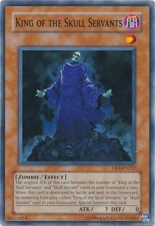 King of the Skull Servants - DR3-EN212 - Common Unlimited Dark Revelation 3 DR3