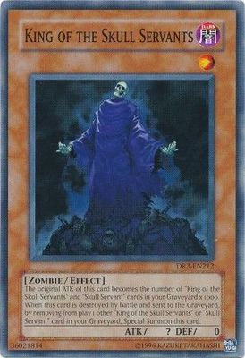King of the Skull Servants - DR3-EN212 - Common Unlimited Dark Revelation 3 DR3
