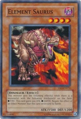 Element Saurus - DR3-EN074 - Common Unlimited Dark Revelation 3 DR3