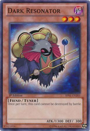 Dark Resonator - BP01-EN203 - Common 1st Edition Battle Pack: Epic Dawn 1st Edition Singles