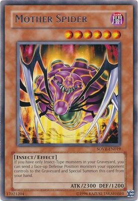 Mother Spider - SOVR-EN019 - Rare Unlimited Stardust Overdrive [SOVR] Unlimited Singles