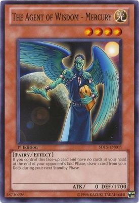 The Agent of Wisdom - Mercury - SDLS-EN005 - Common 1st Edition Structure Deck: Lost Sanctuary 1st Edition Singles