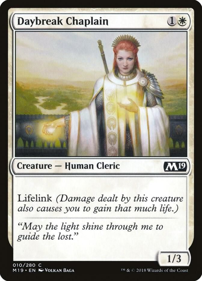 Daybreak Chaplain 010/280 - Core Set 2019 (M19) (Español)