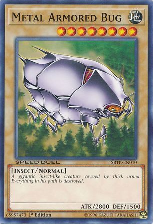 Metal Armored Bug - SBTK-EN010 - Common 1st Edition Speed Duel: Trials of the Kingdom Singles (espanol)