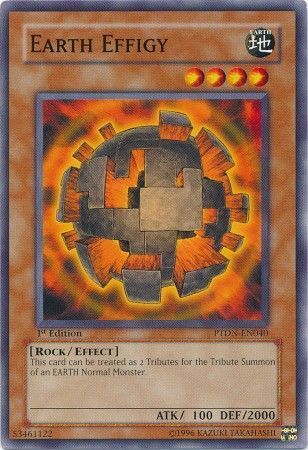 Earth Effigy - PTDN-EN040 - Common 1st Edition Phantom Darkness [PTDN] Singles