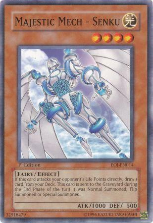 Majestic Mech - Senku - EOJ-EN014 - Common 1st Edition Enemy Of Justice [EOJ] 1st Edition Singles