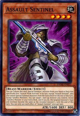 Assault Sentinel - DANE-EN011 - Common Unlimited Dark Neostorm Unlimited Singles