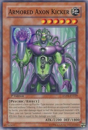 Armored Axon Kicker - ANPR-EN029 - Common 1st Edition Ancient Prophecy [ANPR] 1st Edition Singles