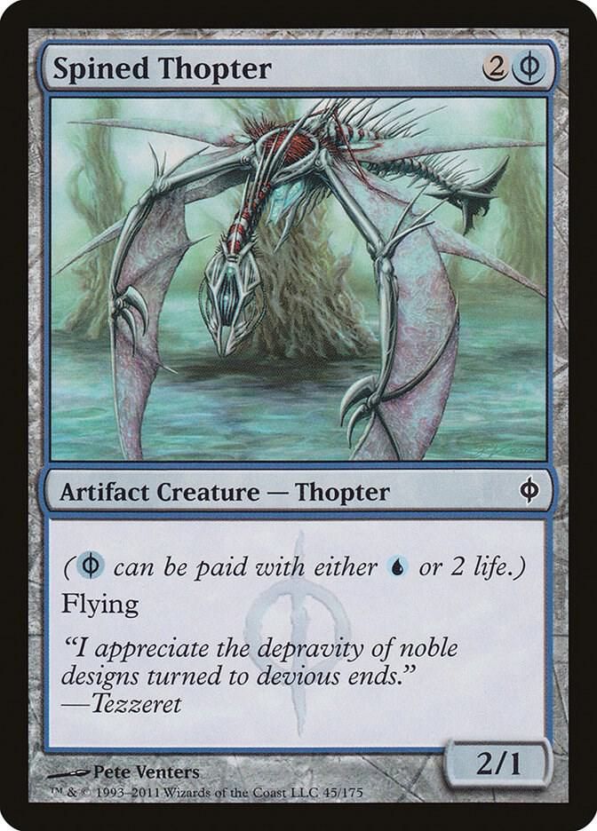 Spined Thopter 45/175 - New Phyrexia (NPH)