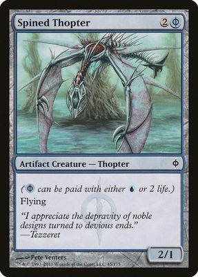 Spined Thopter 45/175 - New Phyrexia (NPH)