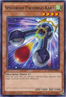 Speedroid Pachingo-Kart - MP17-EN005 - Rare 1st Edition 2017 Mega-Tins 1st Edition Singles (espanol)