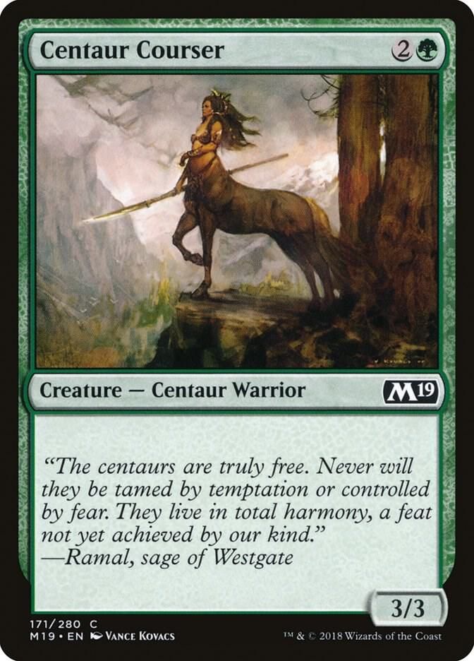 Centaur Courser  171/280 - Core Set 2019 (M19) (Español)