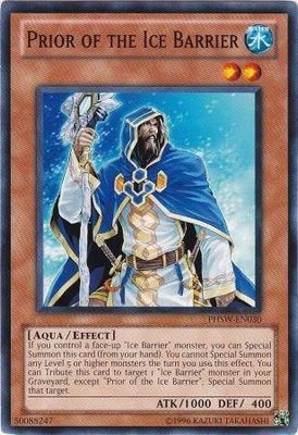 Prior of the Ice Barrier - PHSW-EN030 - Common Unlimited Photon Shockwave Unlimited Singles