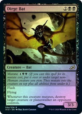 Dirge Bat 084/274 - Foil Ikoria: Lair of Behemoths Foil Singles