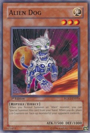 Alien Dog - RGBT-EN033 - Common 1st Edition Raging Battles [RGBT] 1st Edition Singles