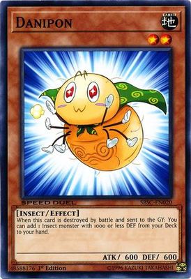 Danipon - SBSC-EN020 - Common 1st Edition Speed Duel: Scars of Battle Singles (espanol)