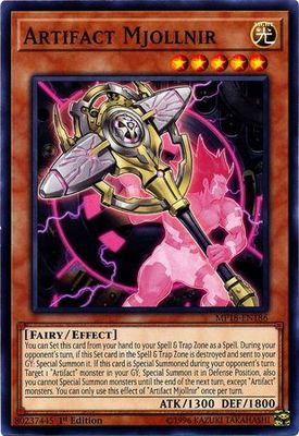 Artifact Mjollnir - MP18-EN186 - Common 1st Edition 2018 Mega-Tins Singles