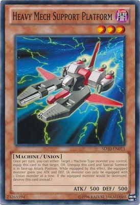 Heavy Mech Support Platform - SD10-EN011 - Common Unlimited Structure Deck: Machine Re-Volt Unlimited Singles