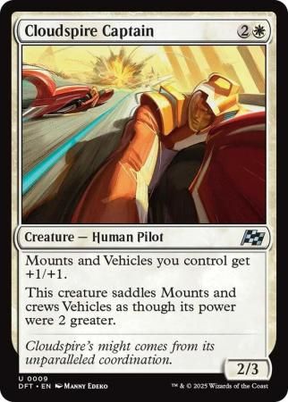 Cloudspire Captain - 0009 Aetherdrift Singles