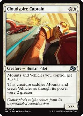 Cloudspire Captain - 0009 Aetherdrift Singles