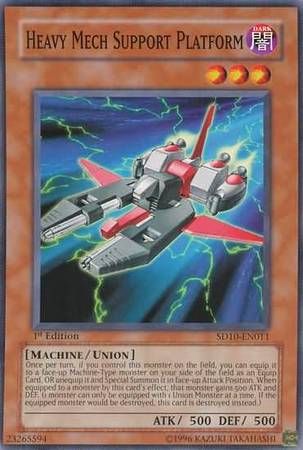 Heavy Mech Support Platform - SD10-EN011 - Common 1st Edition Structure Deck: Machine Re-Volt 1st Edition Singles