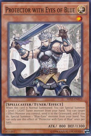Protector with Eyes of Blue - SHVI-EN019 - Common Unlimited Shining Victories Unlimited Singles (espanol)