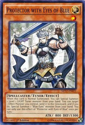 Protector with Eyes of Blue - MP17-EN011 - Common 1st Edition 2017 Mega-Tins 1st Edition Singles (espanol)
