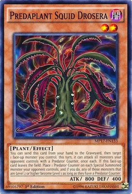 Predaplant Squid Drosera - MP17-EN133 - Common 1st Edition 2017 Mega-Tins 1st Edition Singles (espanol)
