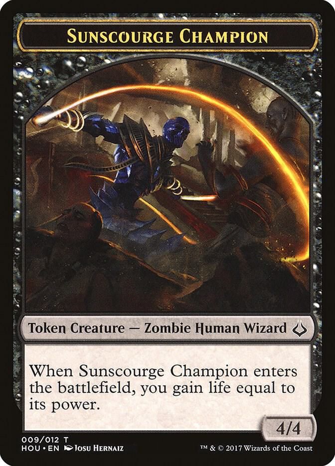 Sunscourge Champion Token 009/012 - Hour of Devastation (HOU)