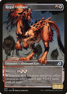 Regal Leosaur (Showcase) 305 - Ikoria: Lair of Behemoths (IKO)