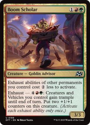 Boom Scholar - 0189 Aetherdrift Singles
