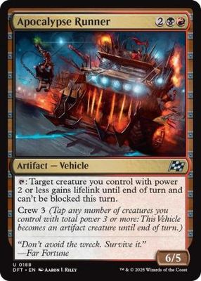Apocalypse Runner - 0188 Aetherdrift Singles