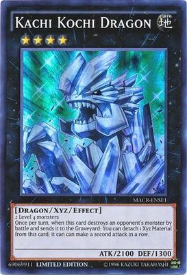 Kachi Kochi Dragon - MACR-ENSE1 - Super Rare Limited Edition Maximum Crisis 1st Edition Singles