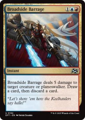 Broadside Barrage - 0192 Aetherdrift Singles