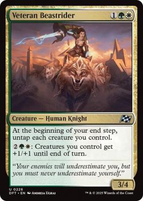 Veteran Beastrider - 0226 Aetherdrift Singles