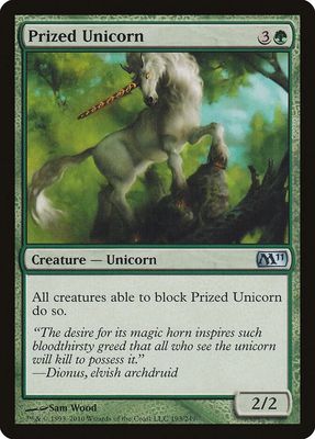 Prized Unicorn 193/249 - Magic 2011 (M11) (Español)
